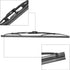 X AUTOHAUX 8E9955425C 8E9955407C Rear Windshield Wiper Blade Arm Set 430mm 17inch for Audi A3 2006-2013 for A4 Avant 2001-2008...