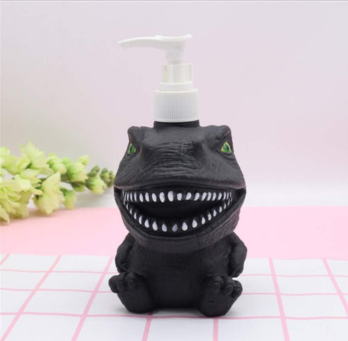 Dinosaur Panda Frog Cute Cartoon Animal Hand Soap Pump Lotion, Hand Soap, Shampoo, Shower Gel Dispenser, Suitable for Bathrooms, Kitchen Counterto...