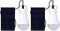 Solar Light Bulb Outdoor 130LM Portable Solar Powered Led Bulb Light for Chicken Coops Shed Hiking Fishing Camping Tent Lighting(2Pack)...