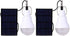 Solar Light Bulb Outdoor 130LM Portable Solar Powered Led Bulb Light for Chicken Coops Shed Hiking Fishing Camping Tent Lighting(2Pack)...