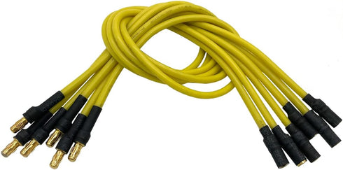 6PCS 3.5mm Banana Gold Bullet Connector Extension Cable for RC Brushless Motor ESC Extension Cable Wire RC Car Boat Parts...