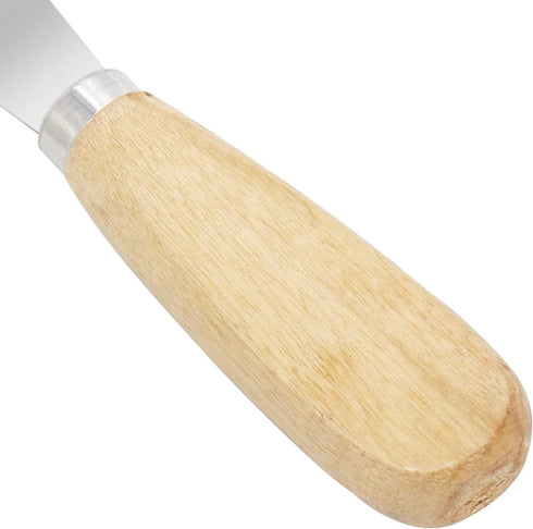 Putty Knife, 1 Inch Metal Scraper, wooden Handle Spackle Knives for Drywall, Decals, Wall paper, Patching, Painting, Taping, Scraping Coating...