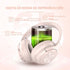 Pink Headphones Wireless Bluetooth Headphone Over Ear 65 Hours Playtime Foldable Deep Bass HIFI Stereo Wireless On Ear Headsets with Microphone Li...