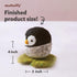 Woolbuddy Needle Felting Kit for Beginners Adults, Penguin Sea Animal Project, Includes Supplies, Two Needles, and Clear Instructions for Creative...