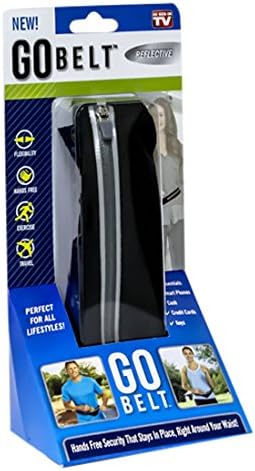 GO Belt – As Seen on TV – Extra Stretchy - 2 Expandable Pockets...