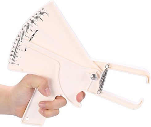 Body Fat Calipers, Skinfold Caliper 0-80MM Fat Measuring Test Slim Skinfold Caliper Fat Measure Tester Handheld BMI Measuring Tool for Men Women M...