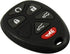 Keyless2Go Replacement for Keyless Entry Car Key Vehicles That Use 6 Button 15913427 OUC60270 Remote, Self-Programming - 2 Pack...
