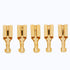 7.8Mm Female Quick Disconnect,100 Pcs Blade, Brass Plug and Pull Type Connector 8mm Female Spade Terminal with 7.92 Terminal 7.8mm...