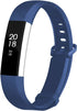 Sport Watch Bands Compatible with Fitbit Alta/Fitbit Alta HR Soft Water Proof Fitness Straps for Women Men?Dark Blue?Small?...