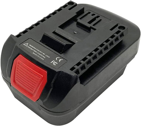 Battery Adapter for Milwakee 18V M18 and for Dewalt 20V Max Li-ion Battery DCB200 DCB201 DCB203 Convert to for Bosch 18V Lithium Tool Battery BAT6...