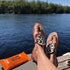 SandalRescue All-Natural Cleaning Wipes. Remove Dirt & Oil Footprints and Clean Sandals All Over. Re-sealable Pack of 15 Wipes...