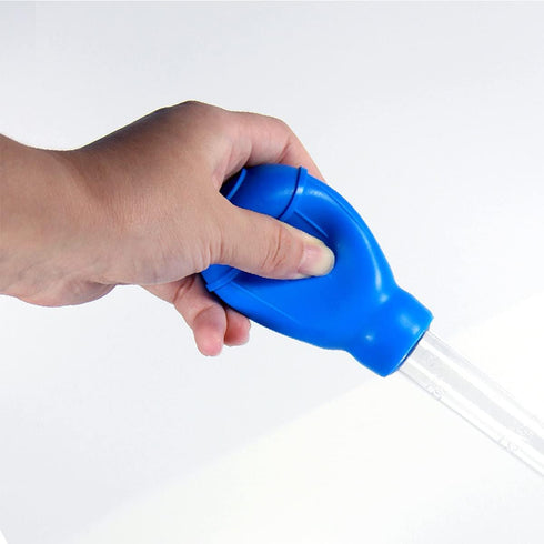 Fish Tank Cleaning Tools, Mini Manual Fish Tank Water Changer Aquarium Dropper,Extendable Fish Tank Cleaning Waste Remover, for Fish Tank(45cm/1Pc...