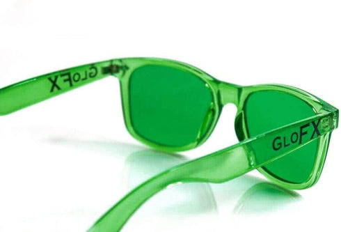 GloFX Green Color Therapy Mood Glasses Migraine Glasses Light Therapy Glasses Chromotherapy Green Colored Migraine Relief Lenses...