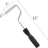 Fiberglass Roller Tools Kit, 4pcs Fiberglass Resin Laminating Bubble Roller Set for Tub Shower Bathtub Boat Repair...