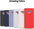 GOOSPERY Liquid Silicone Case for Samsung Galaxy Note 9 (2018) Jelly Rubber Bumper Case with Soft Microfiber Lining - Lavender Grey...