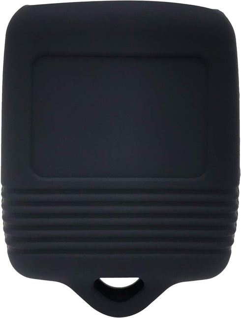 2Pcs Silicone 3 Buttons Key Fob Cover Remote Case Keyless Protector Compatible with Ford E150 E250 E350 F150 F250 F350 Edge Escape Expedition Expl...