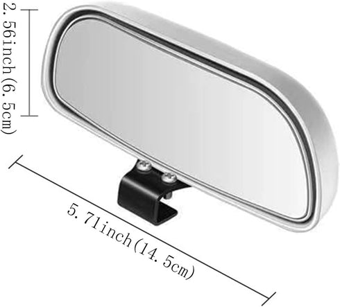 Blind Spot Mirror for Car, Rectangle Rear View HD Glass Wide Angle Mirror, Auto Blind Spot Mirror for Car Truck SUV RV...