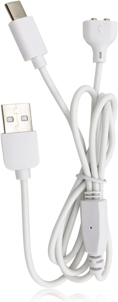 Charger Replacement for Yawpet Dog Shock Collar, Delupet Dog Training Collar - 2-in-1 Magnetic Charging Cable USB C Cord...