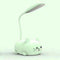 LED Kids Lamp, Mini Cat Table Lamp, Portable LED Night Light, Cute Desk Lamp, Foldable USB Rechargeable Reading Light Children's Bedroom (Green)...