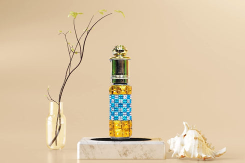 ARABIAN OUD UNISEX Cologne Perfume Essential oil Roll-On Attar (Limited Edition) 6ml Alcohol Free Natural Sweet Oud Perfumes Fragrance | Long Last...