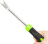 2Pcs Garden Hand Weeder Tool Dandelion Weed Puller Tool with Ergonomic Handle Stainless Steel Gardening Weeding Tools Garden Weed Removal Tool for...