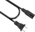 2Prong AC TV Power Cord Cable for TCL Roku Samsung LG Sony Insignia Jvc Sharp Toshiba Vizio Hisense Ultra HD Smart LCD TV Replacement Power Cable...