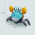 XINBAOHONG Crawling Crab Baby Toy Infant Sensory Tummy Time Toys with Music and Lights Interactive Musical Toy with Automatically Avoid Obstacles ...