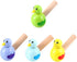 Kisangel 4pcs Bird Whistle Noisemaker Toy Baby Educational Toys Animal Wooden Whistle Children Toy Whistle Toy for Kids Whistle Plaything Animal W...