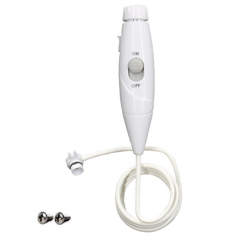 Oral Hygiene Hose Plastic HandleAccessories for Oral Irrigator Wp-100 WP-900 Water Hose Plastic Handle Compatible with Waterpik water flosser/WP-3...