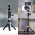 Extension Pole Tripod, Mini Selfie Stick Tripod Stand Handle Grip for Webcam iPhone Samsung Smartphone Gopro DJI Pocket Canon Sony Cameras Vloggin...