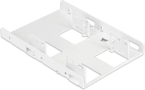 Corsair Dual SSD Mounting Bracket (3.5” Internal Drive Bay to 2.5", Easy Installation) White...