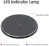 Wireless Charger 15W Fast Charge Aluminum Wireless Charging Pad Mat for iPhone 14 Pro Max/14 Plus/13 Pro/12/11/XS/XR/8, Samsung Galaxy S22/S21, No...
