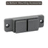 Retractable Mesh Gate Hardware Replacement Parts Kit Full Set Wall Mounting Accessories Brackets Screws and Anchors (Gray)...