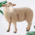 Kisangel Sheep Figure Plastic Realistic Merino Sheep Farm Animals Model Barn Farm Figurines Small Lamb Poultry for Collection Desk Ornament...