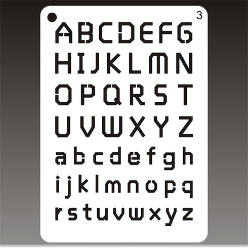 Letter Stencils, 8 Pack, 4 x 8 Inch, Alphabet Stencils, Letter Stencil, Lettering Alphabet Stencil, Stencils, Stencils Letters and Numbers, Letter...