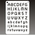 Letter Stencils, 8 Pack, 4 x 8 Inch, Alphabet Stencils, Letter Stencil, Lettering Alphabet Stencil, Stencils, Stencils Letters and Numbers, Letter...