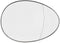 X AUTOHAUX Mirror Glass Heated with Backing Plate Passenger Side Right Side Rear View Mirror Glass for BMW for Mini Cooper 2007-2015...