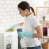 Latex Dish-Washing Cleaning-Gloves Rubber for Housework, Kitchen, Bathroom, Non-Slip, Reusable 14mil DishWashing Gloves with Flocked Liner...