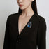 2Pcs Crystal Insect Brooch Beetles Brooches Pin Fashion Brooch For Women Pins Scarf Clip Jewelry Broach Purple Blue...