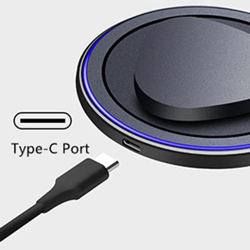 Magnetic Wireless Charger Compatible with Sonos Roam, Power Up Charging Dock Portable Bluetooth Speaker Charging Dock, Type-C Cable Included (Sono...
