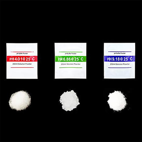Nynelly 15 Pack pH Meter Buffer Solution Powder pH 6.86, 4.01, 9.18 for Precise Calibrate pH Meter, pH Calibration Powder Solution, pH Tester Cali...