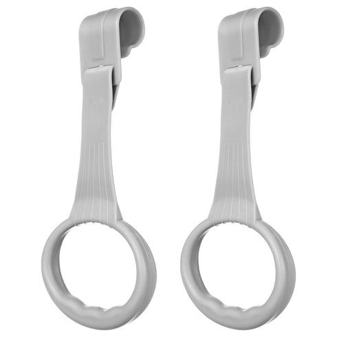 ibasenice Baby Pull up Rings, Baby Standing Walker Crib Tool Ring Pair of Universal Ring Baby playpen Crib Hook Baby Toy Bed Ring Help Baby Stand ...