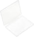 A5 Clear Plastic Storage Box, 6 x 8 Inch Flat Case Holder for Beads/Tools/Letters/Papers...