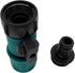 Plastic Garden Hose Quick Connect with Shutoff Valve Set Male and Female, 3/4” Quick Connectors with Valve for Water Hose Coupling, Quick Release ...