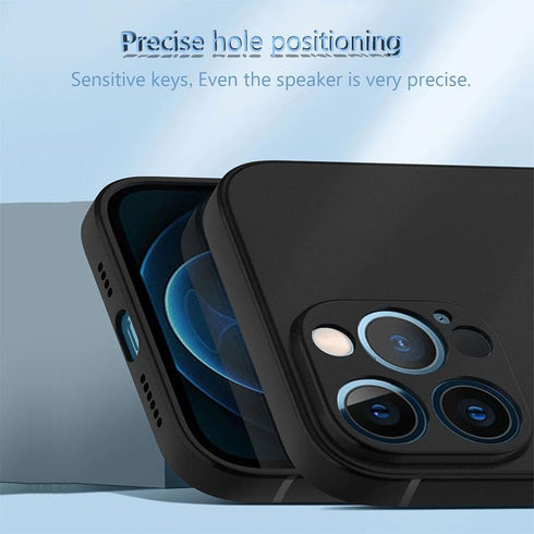 Case for BLU View 5 B160V (6.56"), Black Soft TPU Bumper Phone Case, Slim Shockproof Silicone Military Grade Drop Protective Shell for BLU View 5 ...