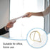 100 Pcs Small Golden Paperclips Stainless Steel Waterdrop Shaped Paperclips Bookmarks Paper Clips Clamps for Memo Paper Photo 15 * 25mm (gold)...