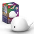 Globe Electric Adorable Multicolor Changing Integrated LED Rechargeable Silicone Night Light for Baby and Kids Rooms (Wally The Whale)...