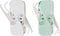 2pcs Portable Floss Dispenser Travel Floss Portable Cases, Automatic Dental Refillable Floss Stick Organizer for Cleaning Teeth and Oral Care...