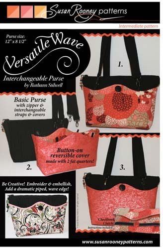 Versatile Wave Purse Pattern By Susan Rooney Patterns...