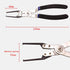 Relay Puller Plier,Universal Relay Fuse Removal Tool Electrical Relay Puller Plier Relay Disassembly Clamp Relay Puller Pliers Remover Tool...